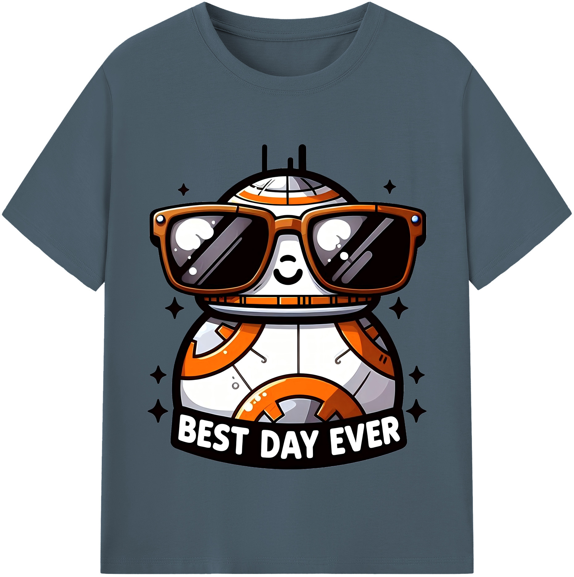 （画像用） スター・ウォーズ Star Wars 綿100％半袖Tシャツ（フロントプリント）